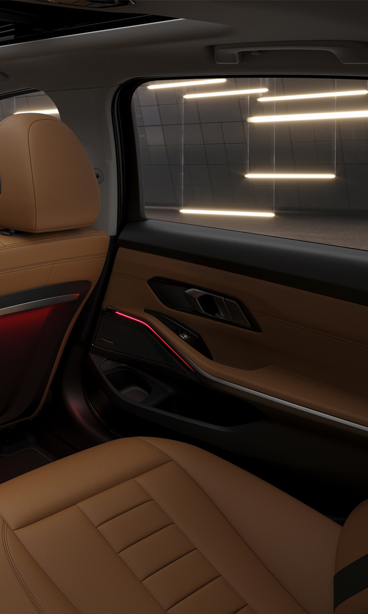 Dual Tone Upholstery With Exclusive Quilting Pattern.
